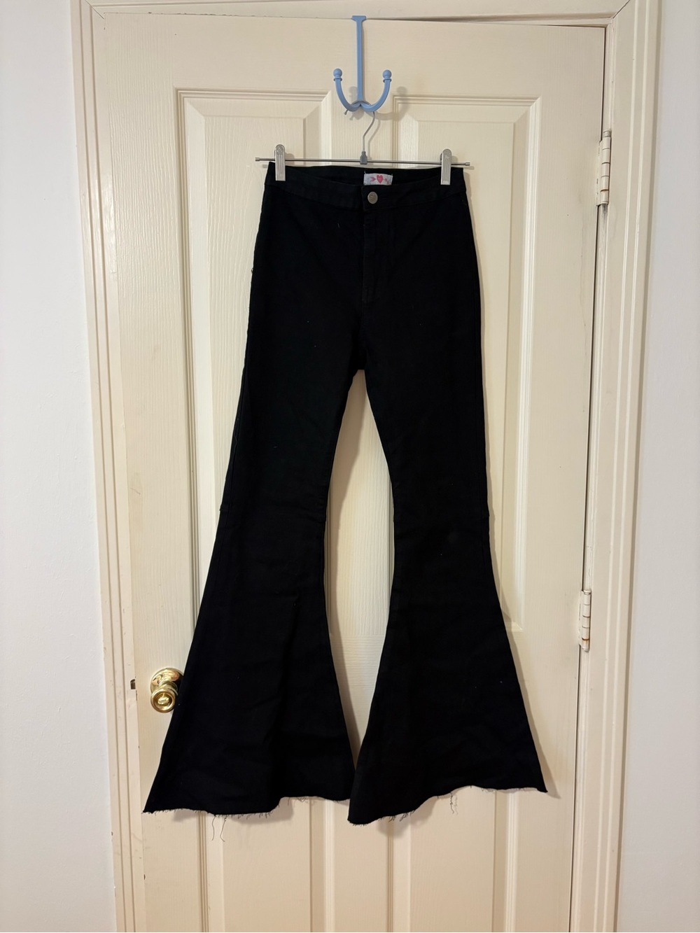 Buddy Love Black High-Waist Flare Jeans